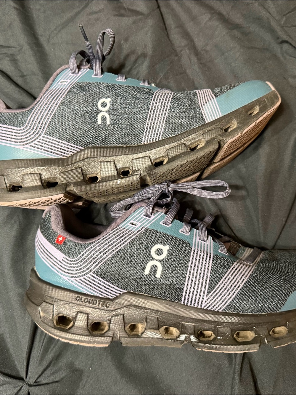 On Running Cloudtec Women’s Running Shoes Teal/Black